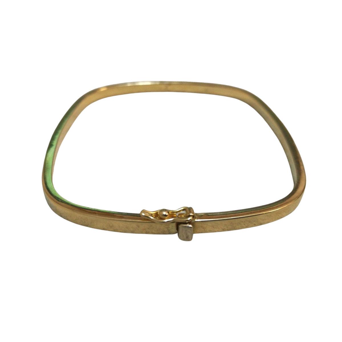 GOLD BANGLE FOR WOMEN 001/C30-TVA