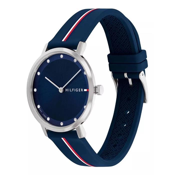 TOMMY HILFIGER PIPPA LE SILVER AND BLUE WATCH 1782736