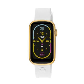 RELOJ SMARTWATCH TOUS CON CORREA DE NYLON Y CORREA DE SILICONA BLANCA T-BAND 200351091