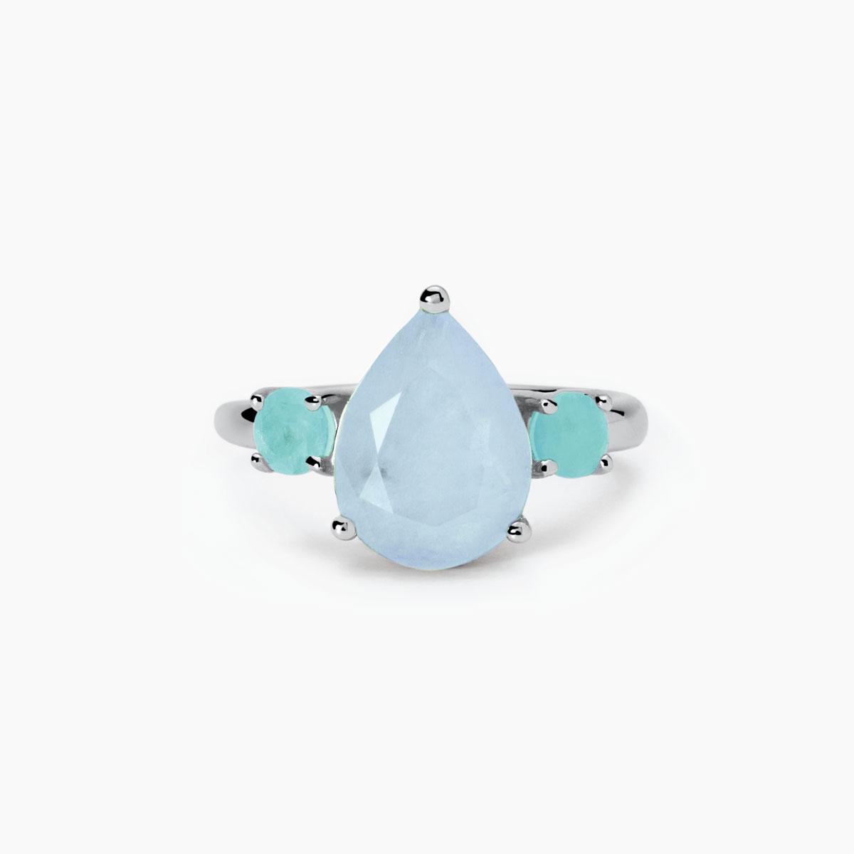 RING-MABINA-SILVER-523422-CIRYSTAL-BLUE 2