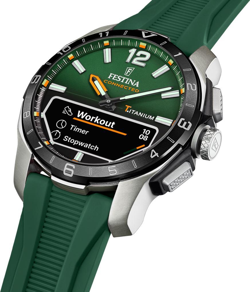 FESTINA CONNECTED D GREEN WATCH FOR MEN F23000/2