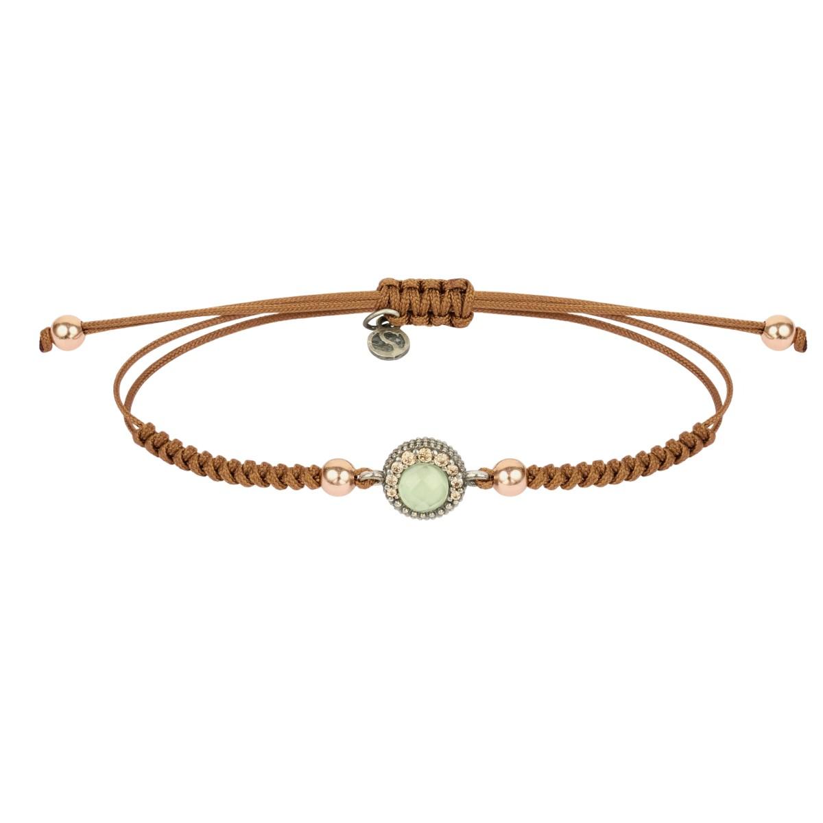 PULSERA SUNFIELD DE PLATA Y CIRCONITAS PU064790/34