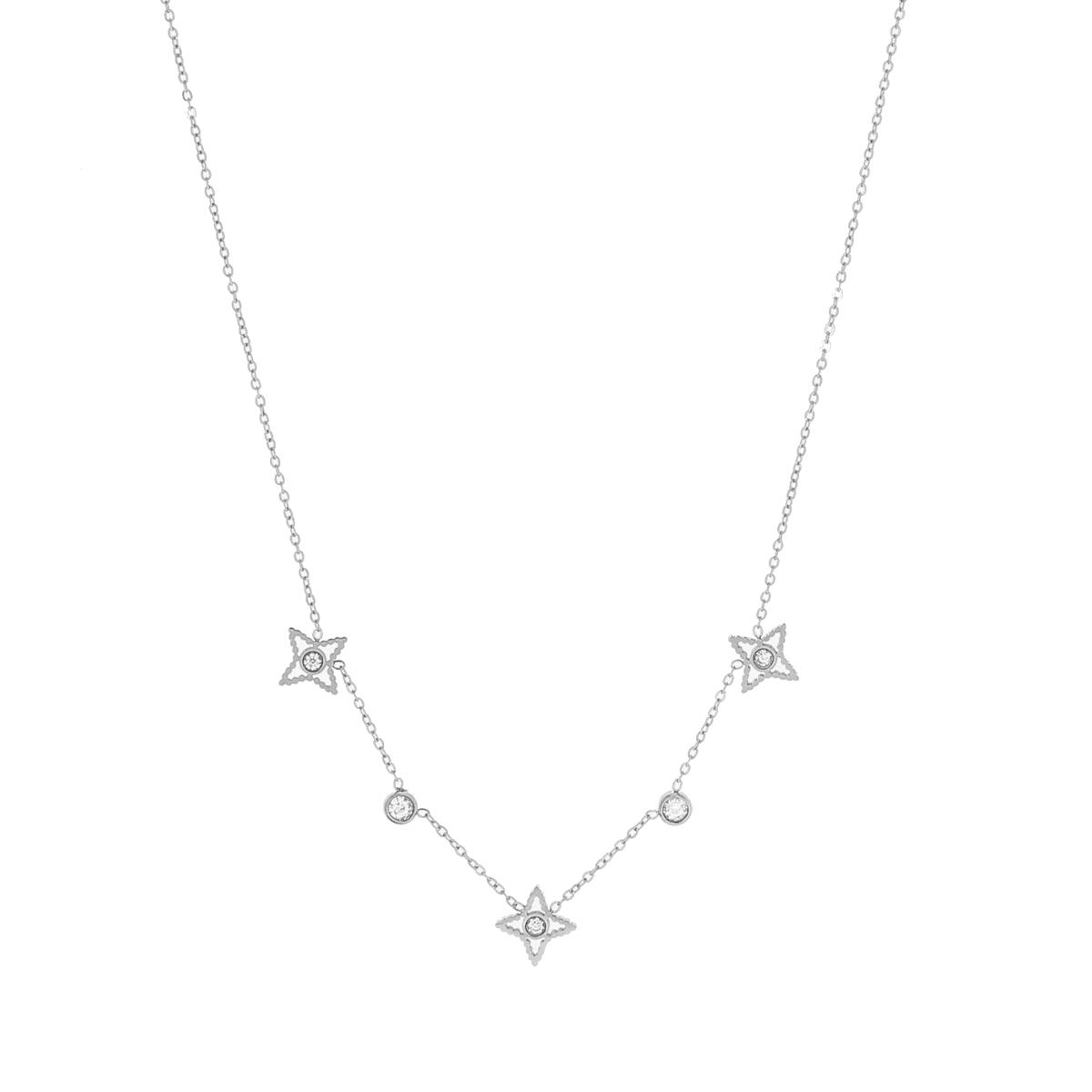 ZAG BIJOUX necklace SNS12221-00WHT