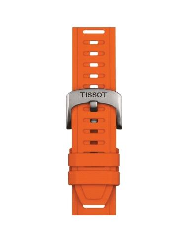 Correa silicona naranja tissot T603049212 