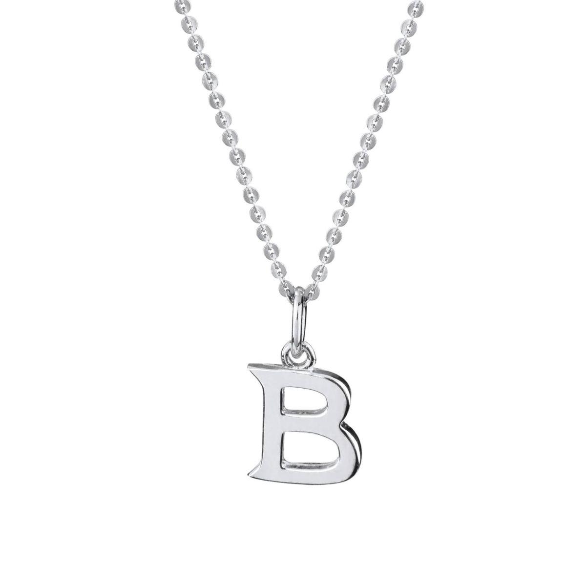 SILVER LETTER B PENDANT VIDAL & VIDAL X1528238A