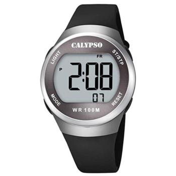  Calypso Reloj de cuarzo digital para hombre con correa de  plástico K5730/1, Negro -, Pulsera : Ropa, Zapatos y Joyería