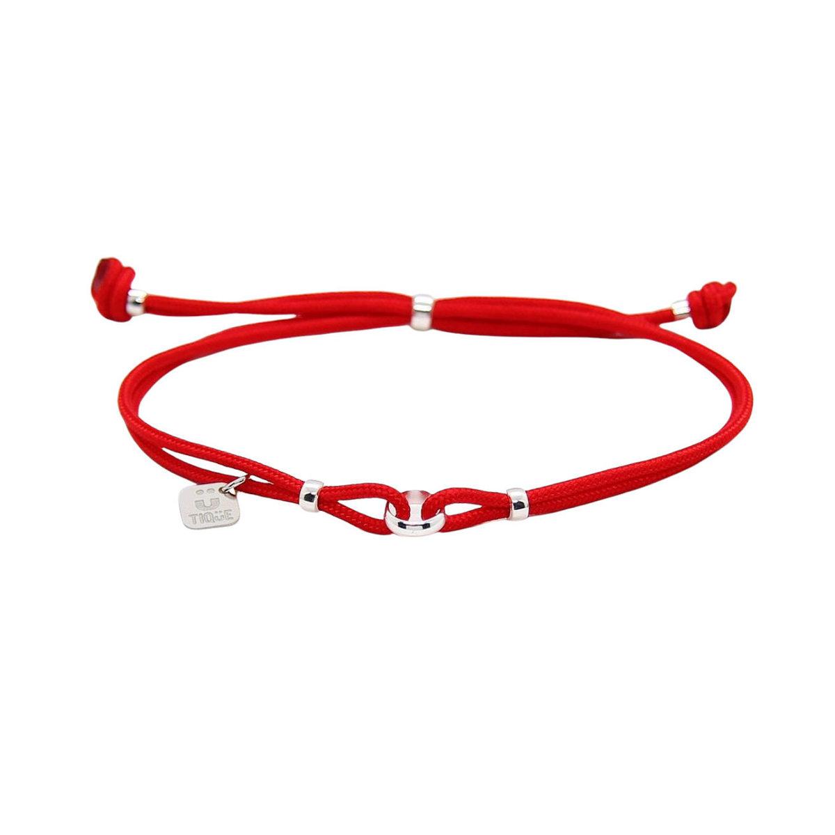 pulsera TIQÜE BARCELONA Nexo Rojo