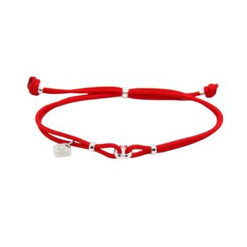 pulsera TIQÜE BARCELONA Nexo Rojo